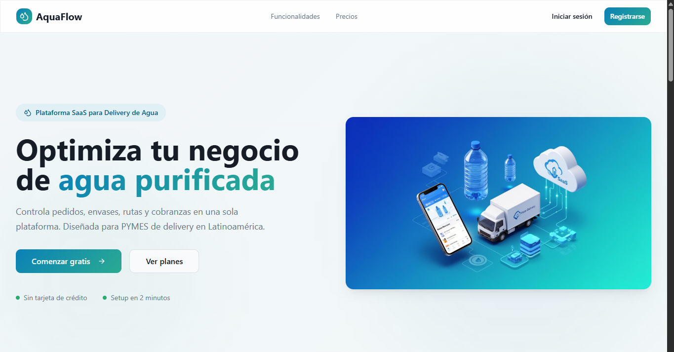 AquaFlow - Gestión del Agua